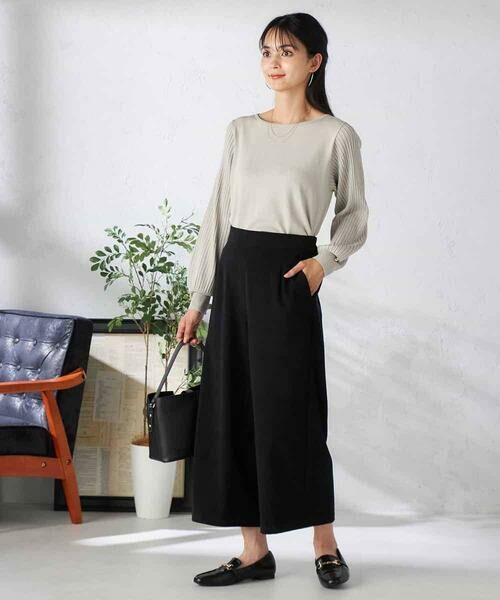 a.v.v / アー・ヴェ・ヴェ その他パンツ | 【マシンウォッシャブル】スエードライクワイドパンツ | 詳細16