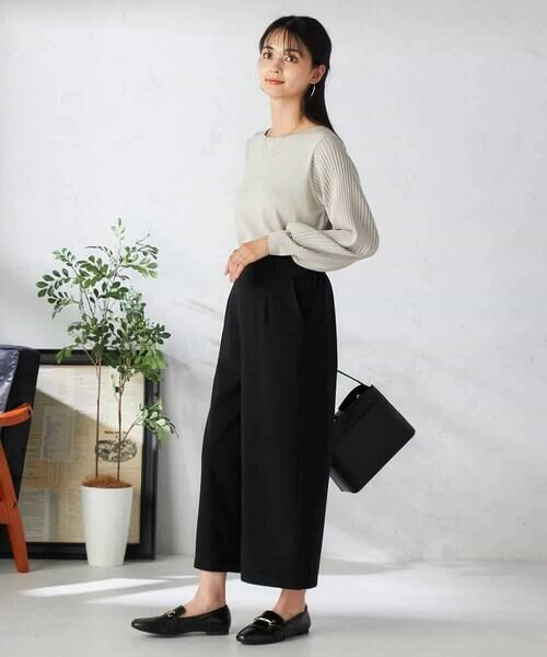 a.v.v / アー・ヴェ・ヴェ その他パンツ | 【マシンウォッシャブル】スエードライクワイドパンツ | 詳細17