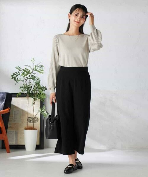 a.v.v / アー・ヴェ・ヴェ その他パンツ | 【マシンウォッシャブル】スエードライクワイドパンツ | 詳細18