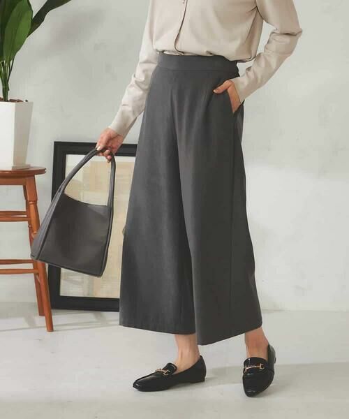 a.v.v / アー・ヴェ・ヴェ その他パンツ | 【マシンウォッシャブル】スエードライクワイドパンツ | 詳細7