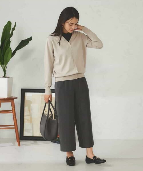 a.v.v / アー・ヴェ・ヴェ その他パンツ | 【マシンウォッシャブル】スエードライクワイドパンツ | 詳細9