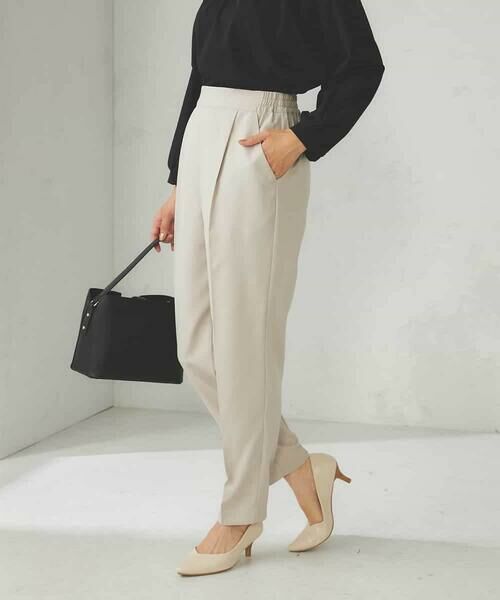 a.v.v / アー・ヴェ・ヴェ チノ・ワークパンツ | 【洗える/イージーケア/ストレッチ/吸水速乾】美ラクるスッキリ見えテーパードパンツ | 詳細11