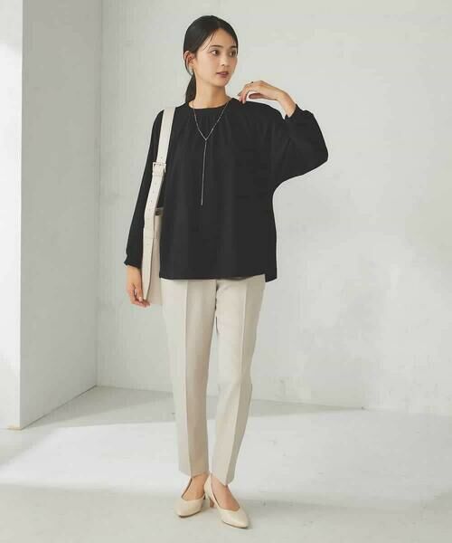 a.v.v / アー・ヴェ・ヴェ チノ・ワークパンツ | 【洗える/イージーケア/ストレッチ/吸水速乾】美ラクるスッキリ見えテーパードパンツ | 詳細15