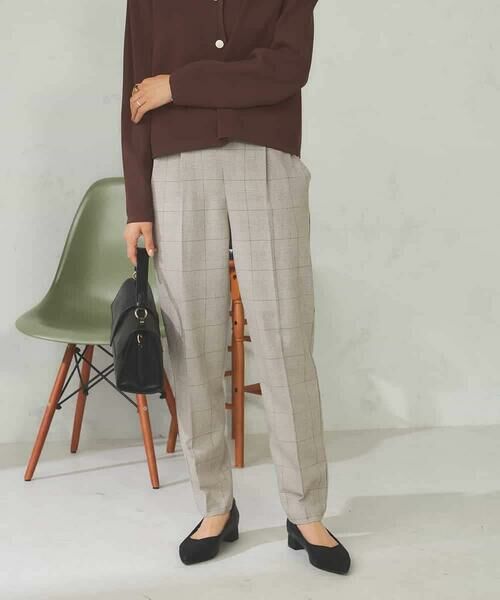 a.v.v / アー・ヴェ・ヴェ チノ・ワークパンツ | 【洗える/イージーケア/ストレッチ/吸水速乾】美ラクるスッキリ見えテーパードパンツ | 詳細18