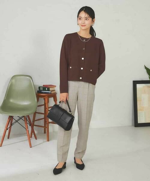 a.v.v / アー・ヴェ・ヴェ チノ・ワークパンツ | 【洗える/イージーケア/ストレッチ/吸水速乾】美ラクるスッキリ見えテーパードパンツ | 詳細20