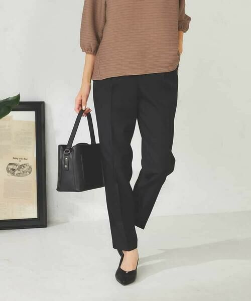 a.v.v / アー・ヴェ・ヴェ チノ・ワークパンツ | 【洗える/イージーケア/ストレッチ/吸水速乾】美ラクるスッキリ見えテーパードパンツ | 詳細28