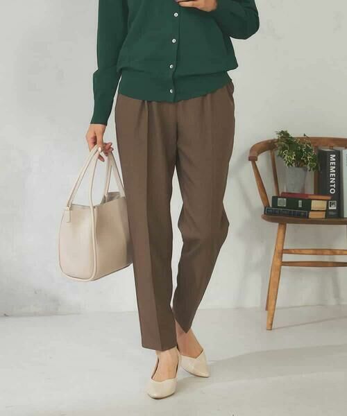 a.v.v / アー・ヴェ・ヴェ チノ・ワークパンツ | 【洗える/イージーケア/ストレッチ/吸水速乾】美ラクるイージーテーパードパンツ | 詳細11