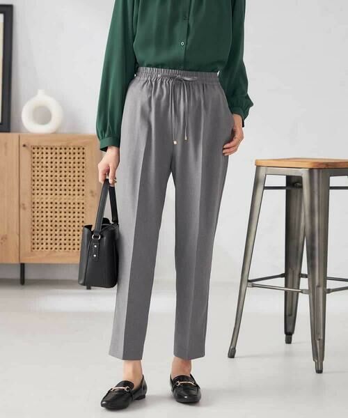 a.v.v / アー・ヴェ・ヴェ チノ・ワークパンツ | 【洗える/イージーケア/ストレッチ/吸水速乾】美ラクるイージーテーパードパンツ | 詳細15
