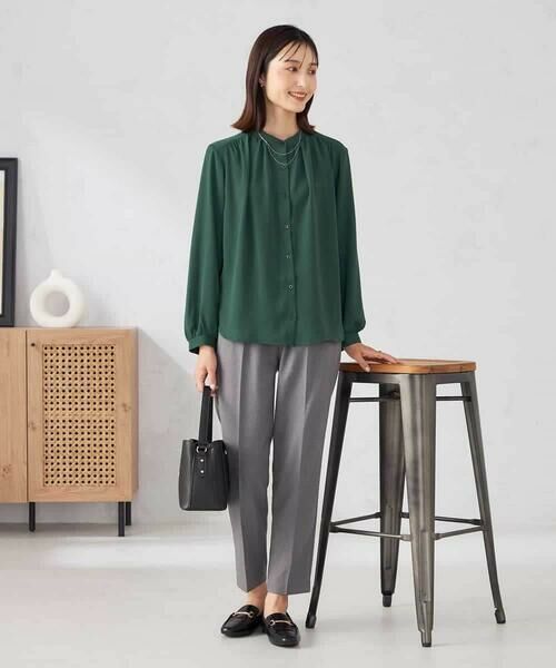 a.v.v / アー・ヴェ・ヴェ チノ・ワークパンツ | 【洗える/イージーケア/ストレッチ/吸水速乾】美ラクるイージーテーパードパンツ | 詳細18