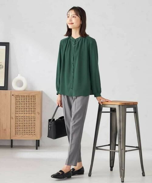 a.v.v / アー・ヴェ・ヴェ チノ・ワークパンツ | 【洗える/イージーケア/ストレッチ/吸水速乾】美ラクるイージーテーパードパンツ | 詳細19