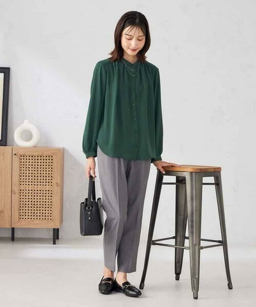 a.v.v / アー・ヴェ・ヴェ チノ・ワークパンツ | 【洗える/イージーケア/ストレッチ/吸水速乾】美ラクるイージーテーパードパンツ | 詳細20