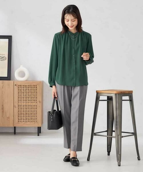 a.v.v / アー・ヴェ・ヴェ チノ・ワークパンツ | 【洗える/イージーケア/ストレッチ/吸水速乾】美ラクるイージーテーパードパンツ | 詳細21