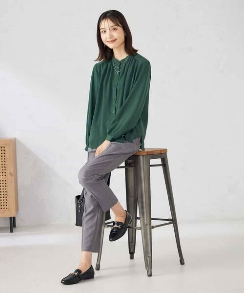 a.v.v / アー・ヴェ・ヴェ チノ・ワークパンツ | 【洗える/イージーケア/ストレッチ/吸水速乾】美ラクるイージーテーパードパンツ | 詳細22