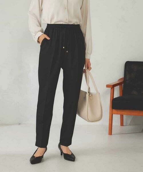 a.v.v / アー・ヴェ・ヴェ チノ・ワークパンツ | 【洗える/イージーケア/ストレッチ/吸水速乾】美ラクるイージーテーパードパンツ | 詳細24