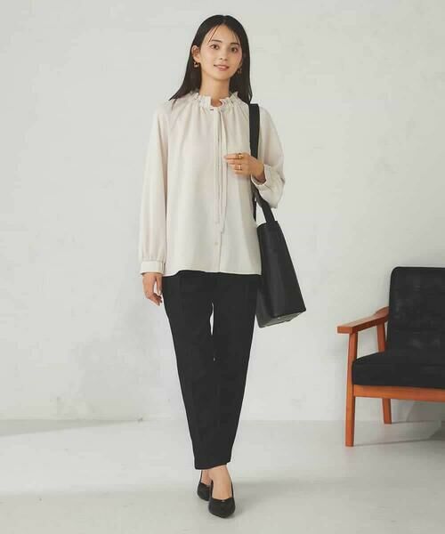 a.v.v / アー・ヴェ・ヴェ チノ・ワークパンツ | 【洗える/イージーケア/ストレッチ/吸水速乾】美ラクるイージーテーパードパンツ | 詳細25