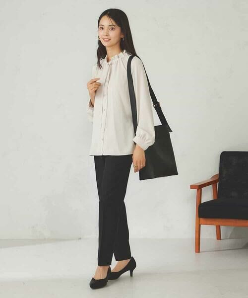 a.v.v / アー・ヴェ・ヴェ チノ・ワークパンツ | 【洗える/イージーケア/ストレッチ/吸水速乾】美ラクるイージーテーパードパンツ | 詳細27