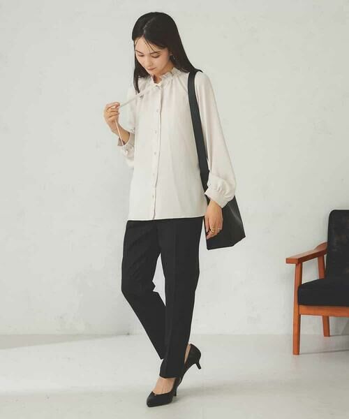 a.v.v / アー・ヴェ・ヴェ チノ・ワークパンツ | 【洗える/イージーケア/ストレッチ/吸水速乾】美ラクるイージーテーパードパンツ | 詳細28