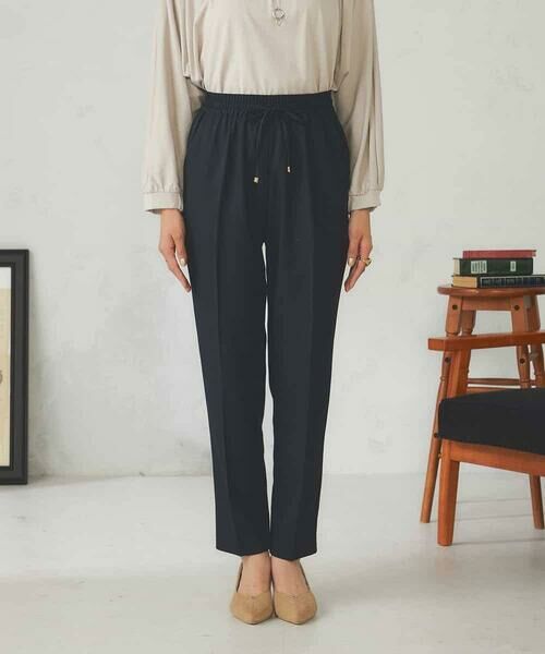 a.v.v / アー・ヴェ・ヴェ チノ・ワークパンツ | 【洗える/イージーケア/ストレッチ/吸水速乾】美ラクるイージーテーパードパンツ | 詳細30