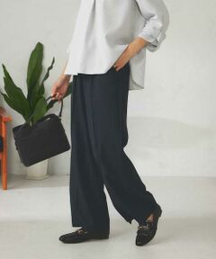 a.v.v / アー・ヴェ・ヴェ その他パンツ | 【洗える/イージーケア/ストレッチ/吸水速乾】美ラクるイージーワイドパンツ