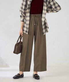 a.v.v / アー・ヴェ・ヴェ その他パンツ | 【洗える/イージーケア/ストレッチ/吸水速乾】美ラクるイージーワイドパンツ