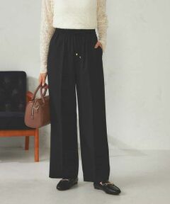 a.v.v / アー・ヴェ・ヴェ その他パンツ | 【洗える/イージーケア/ストレッチ/吸水速乾】美ラクるイージーワイドパンツ