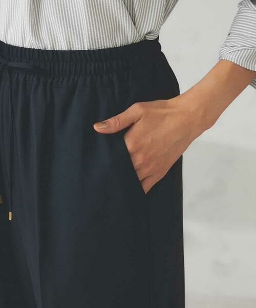 a.v.v / アー・ヴェ・ヴェ その他パンツ | 【洗える/イージーケア/ストレッチ/吸水速乾】美ラクるイージーワイドパンツ | 詳細30