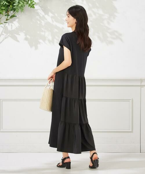 a.v.v / アー・ヴェ・ヴェ ロング・マキシ丈ワンピース | バックティアードワンピース【WEB限定】 | 詳細14