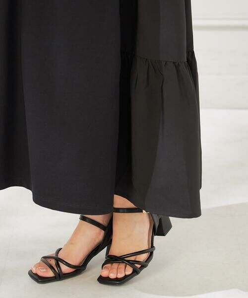 a.v.v / アー・ヴェ・ヴェ ロング・マキシ丈ワンピース | バックティアードワンピース【WEB限定】 | 詳細21