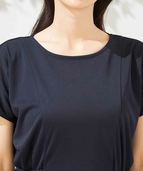 a.v.v / アー・ヴェ・ヴェ ロング・マキシ丈ワンピース | 【UVカット/速乾/イージーケア】ウエストベルトフレアワンピース | 詳細15