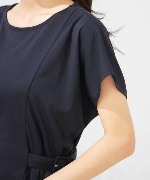 a.v.v / アー・ヴェ・ヴェ ロング・マキシ丈ワンピース | 【UVカット/速乾/イージーケア】ウエストベルトフレアワンピース | 詳細16