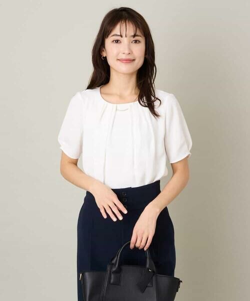 a.v.v / アー・ヴェ・ヴェ シャツ・ブラウス | メタルパーツレイヤードブラウス | 詳細10