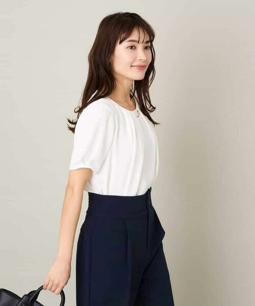 a.v.v / アー・ヴェ・ヴェ シャツ・ブラウス | メタルパーツレイヤードブラウス | 詳細11