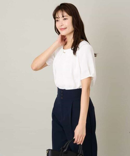 a.v.v / アー・ヴェ・ヴェ シャツ・ブラウス | メタルパーツレイヤードブラウス | 詳細12