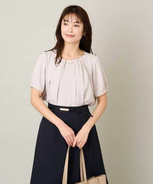 a.v.v / アー・ヴェ・ヴェ シャツ・ブラウス | メタルパーツレイヤードブラウス | 詳細15