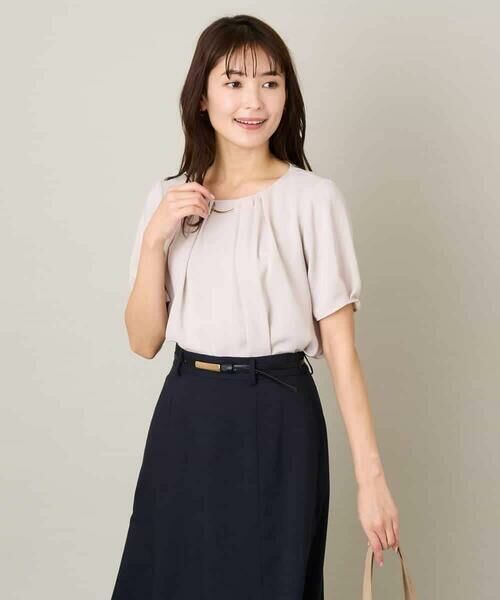 a.v.v / アー・ヴェ・ヴェ シャツ・ブラウス | メタルパーツレイヤードブラウス | 詳細16