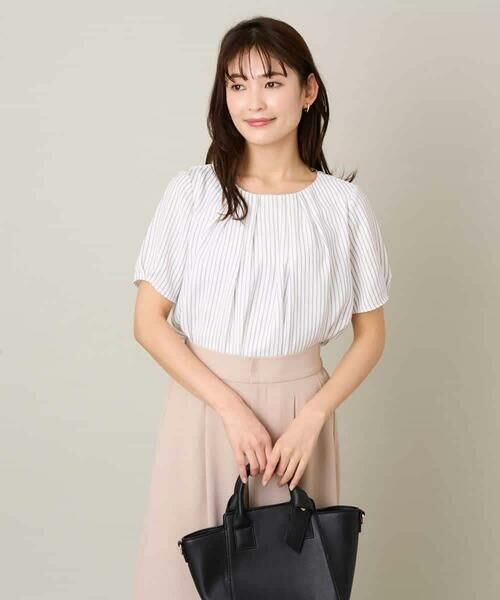 a.v.v / アー・ヴェ・ヴェ シャツ・ブラウス | メタルパーツレイヤードブラウス | 詳細5