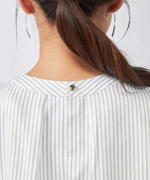 a.v.v / アー・ヴェ・ヴェ シャツ・ブラウス | 【ストレッチ/洗える】チャーム付きボウタイブラウス | 詳細28