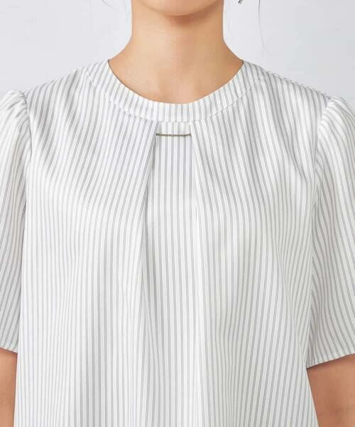 a.v.v / アー・ヴェ・ヴェ シャツ・ブラウス | 【ストレッチ/洗える】チャーム付きボウタイブラウス | 詳細30