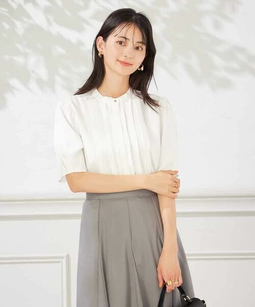 a.v.v / アー・ヴェ・ヴェ シャツ・ブラウス | 【洗える】ピンタックブラウス | 詳細2