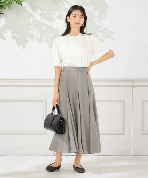 a.v.v / アー・ヴェ・ヴェ シャツ・ブラウス | 【洗える】ピンタックブラウス | 詳細6