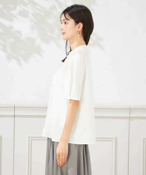 a.v.v / アー・ヴェ・ヴェ シャツ・ブラウス | 【洗える】ピンタックブラウス | 詳細8