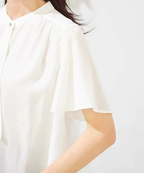 a.v.v / アー・ヴェ・ヴェ シャツ・ブラウス | 【洗える】ドビードットラッフルブラウス | 詳細19