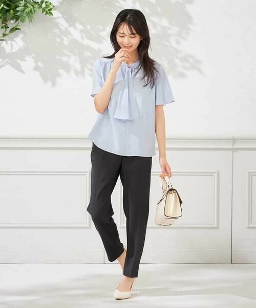 a.v.v / アー・ヴェ・ヴェ シャツ・ブラウス | 【洗える】ドビードットラッフルブラウス | 詳細2