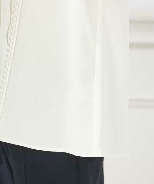 a.v.v / アー・ヴェ・ヴェ シャツ・ブラウス | 【洗える】配色ピンタックブラウス | 詳細18