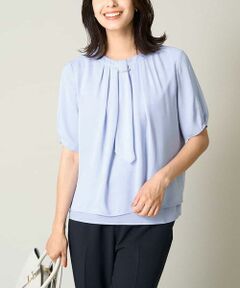 a.v.v / アー・ヴェ・ヴェ シャツ・ブラウス | ボウタイ2wayメタルチャーム付きブラウス