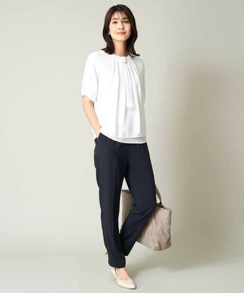 a.v.v / アー・ヴェ・ヴェ シャツ・ブラウス | ボウタイ2wayメタルチャーム付きブラウス | 詳細16