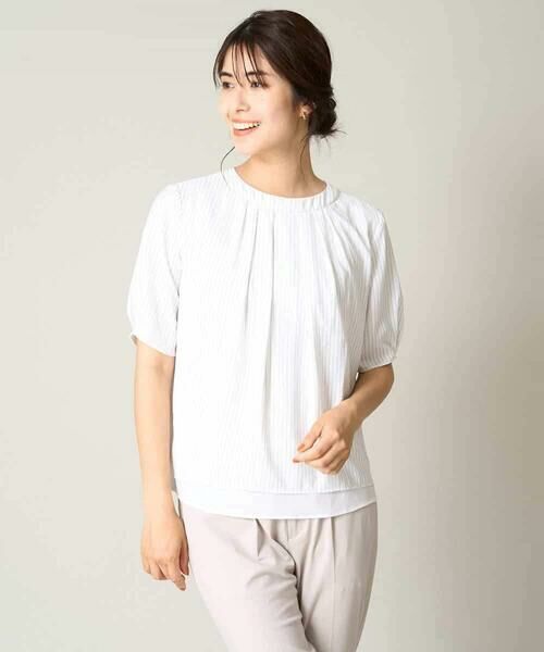 a.v.v / アー・ヴェ・ヴェ シャツ・ブラウス | ボウタイ2wayメタルチャーム付きブラウス | 詳細20