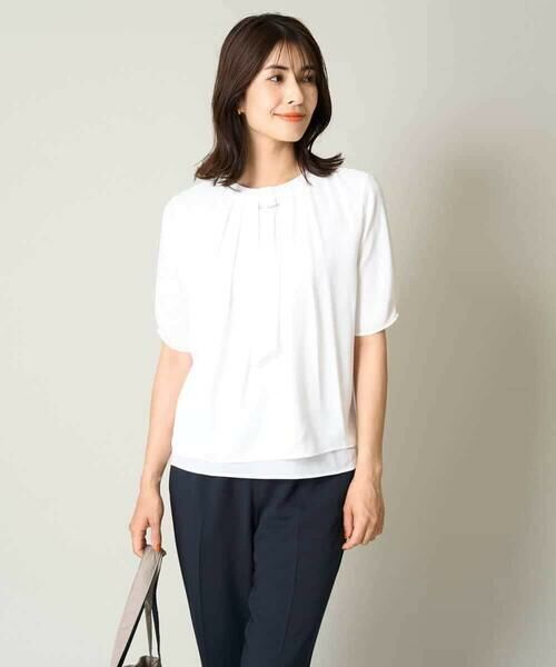 a.v.v / アー・ヴェ・ヴェ シャツ・ブラウス | ボウタイ2wayメタルチャーム付きブラウス | 詳細7