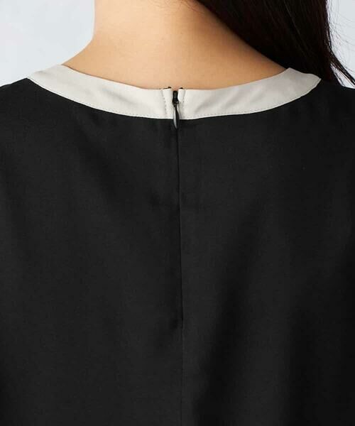 a.v.v / アー・ヴェ・ヴェ シャツ・ブラウス | 【洗える】バイカラーピンタックブラウス | 詳細21