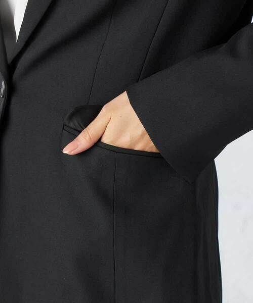 a.v.v / アー・ヴェ・ヴェ テーラードジャケット | 【洗える/イージーケア/吸水速乾/ストレッチ】梳毛調テーラードジャケット | 詳細22